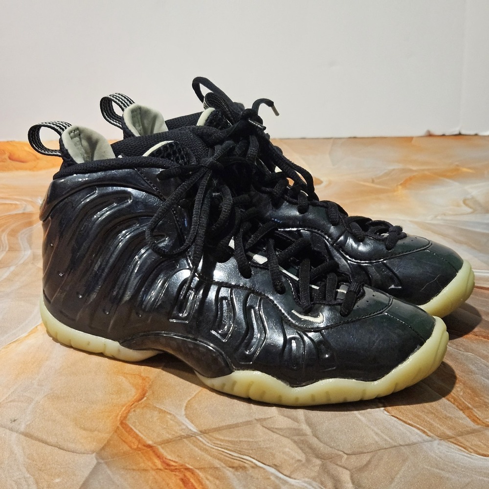 Nike Little Posite One NBA All-Star Foamposite Black Kids 3.5Y CW1596-001